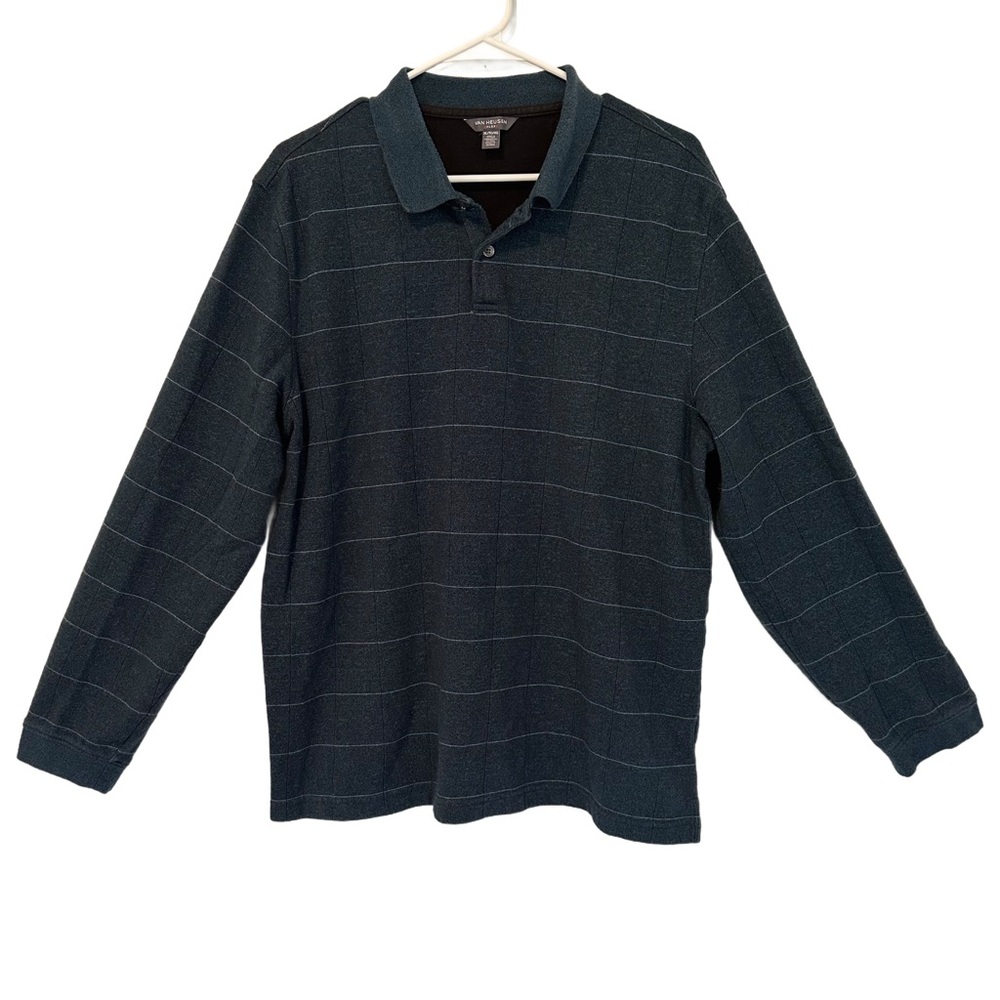 Van Heusen Men's‎ Dark Blue Polo Shirt Size XL